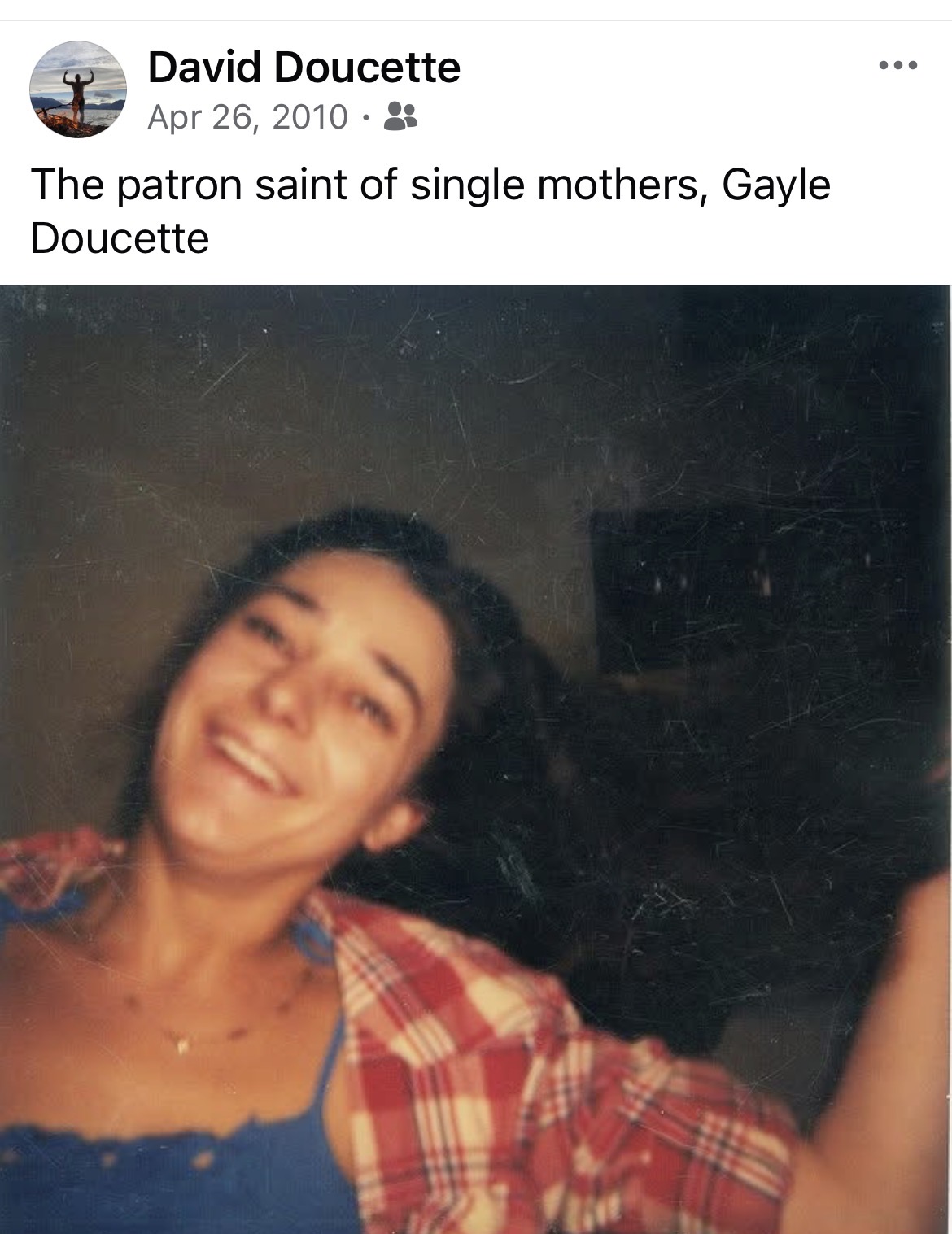 Facebook post December 2018